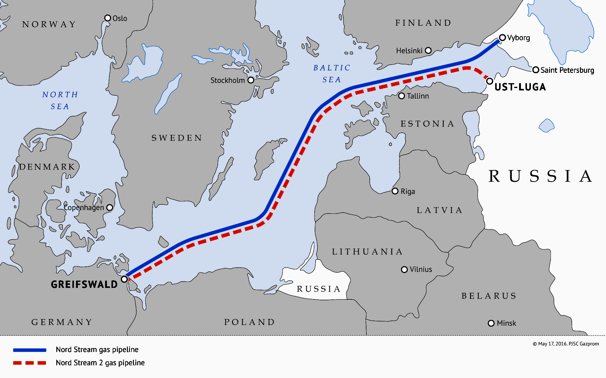 "Северные потоки" в обход Украины
